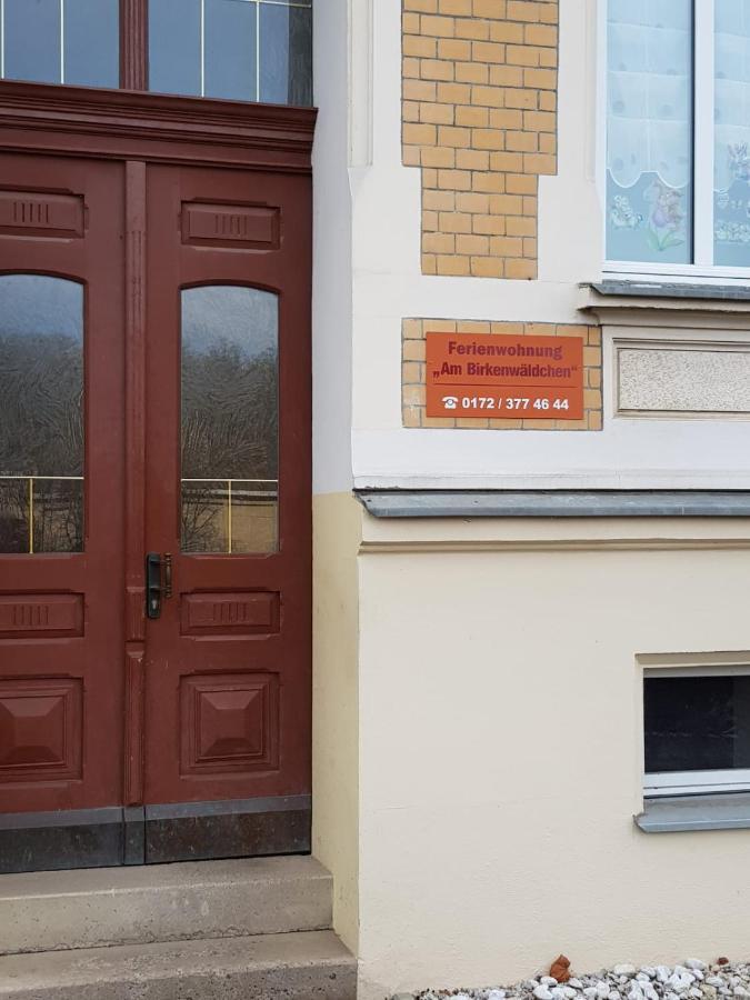 Ferienwohnung Am Birkenwaeldchen Plauen Exterior foto